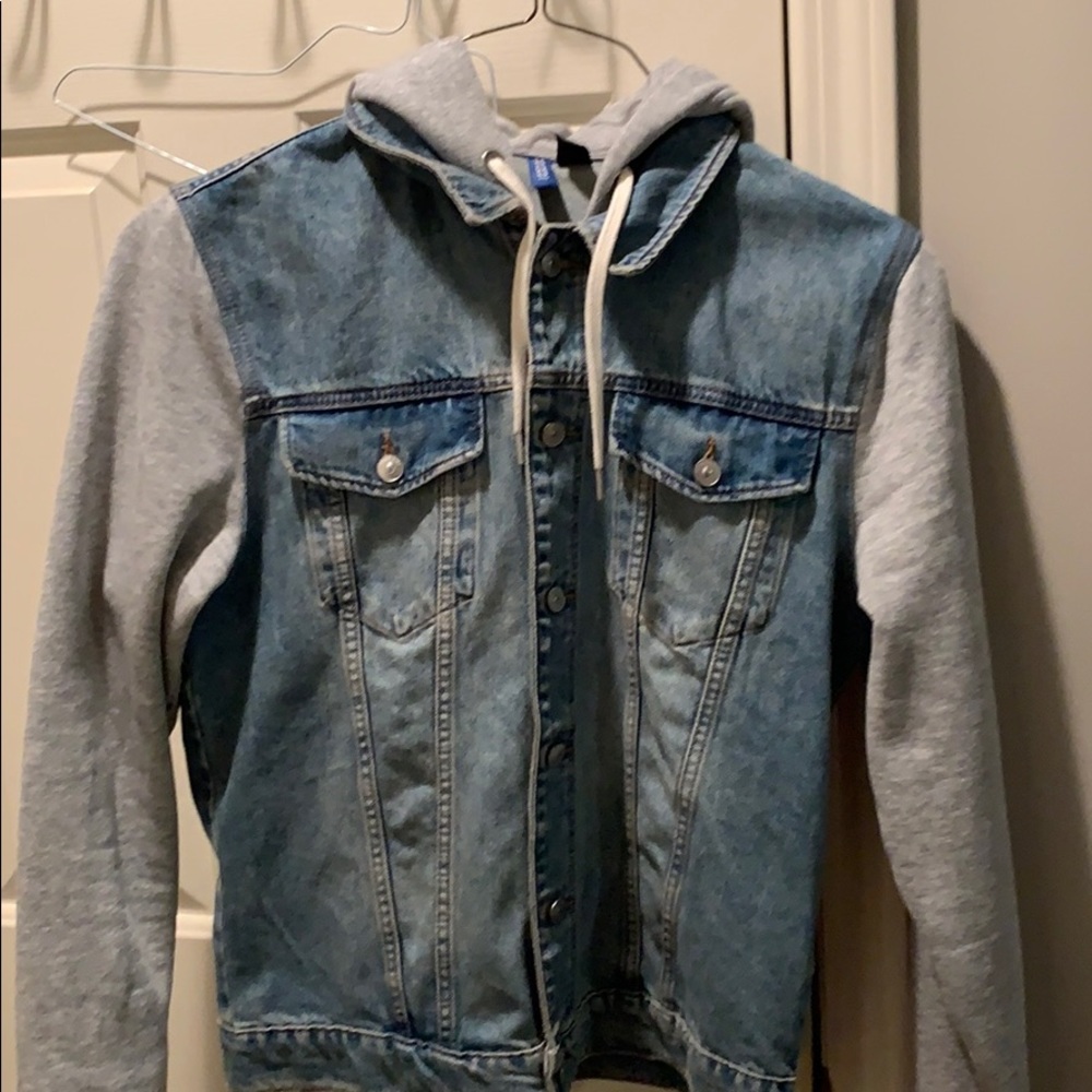 Jean jacket hoodie